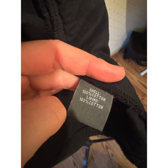 KENNETH COLE REACTION Black Cotton Short Sleeve Jacket Blazer Size 8 - Picture 6 of 6